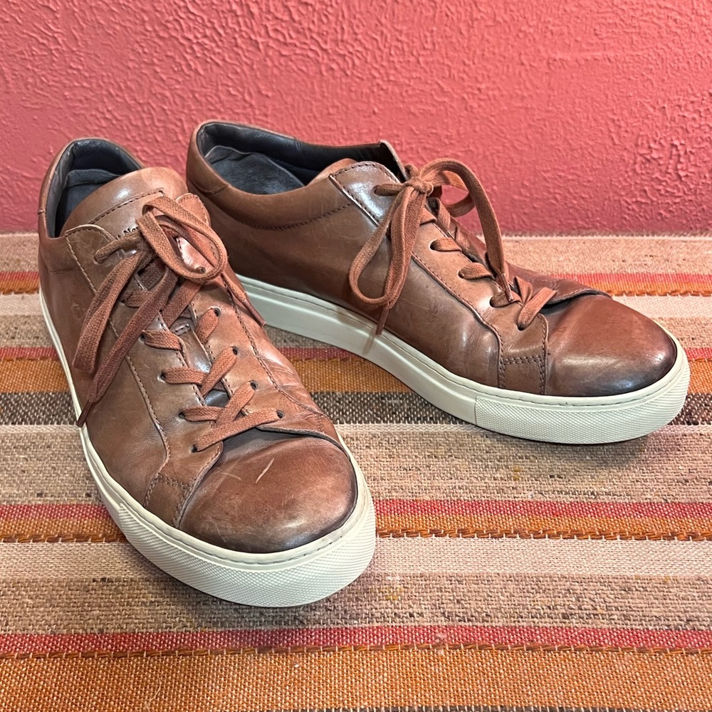 To Boot New York Luxury Leather Sneakers Size 11.5